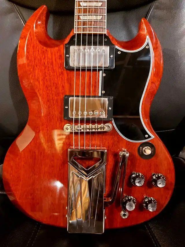 Gibson 60th anniversary customshop 61 Lespaul/sg limted edition in Guitars in City of Toronto - Image 5