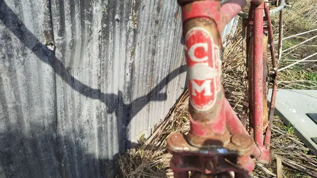 1940s antique CCM bicycle original in Other in Norfolk County - Image 9