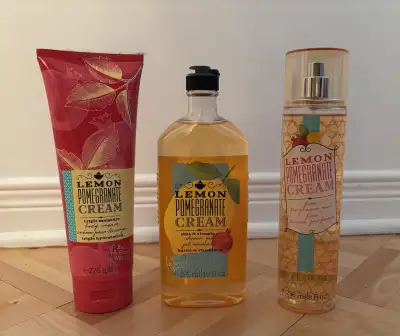 Bath & Body Works - Lemon Pomegranate Cream Set, View more