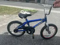 Kids bike size 16