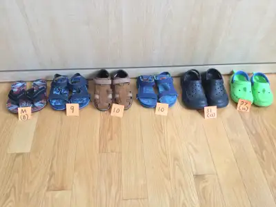 Sandales pour enfants. Grandeur 8 à 13, View more