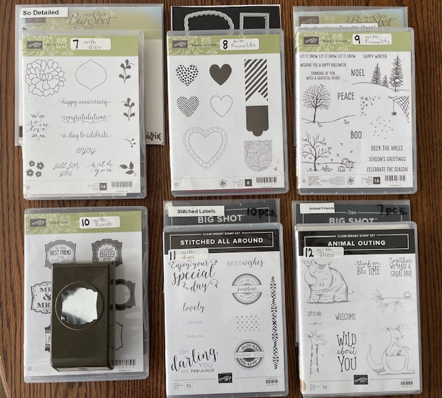 Stampin' Up! Stamps, Dies and Punches in Hobbies & Crafts in Mississauga / Peel Region - Image 2