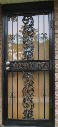 Wrought Iron Storm Doors & Wrought Iron Fences