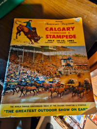 Calgary exhibition and stampede magazine 1961