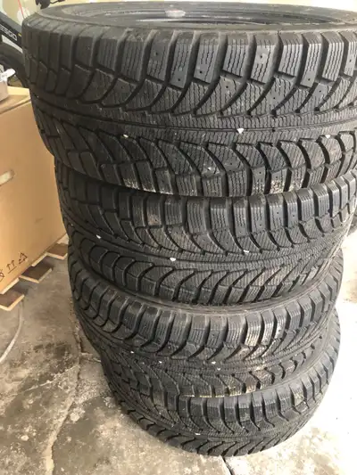 I am selling a set of four used 235/55 R17 Champiro ICE-PRO winter tires. These tires are mounted on...