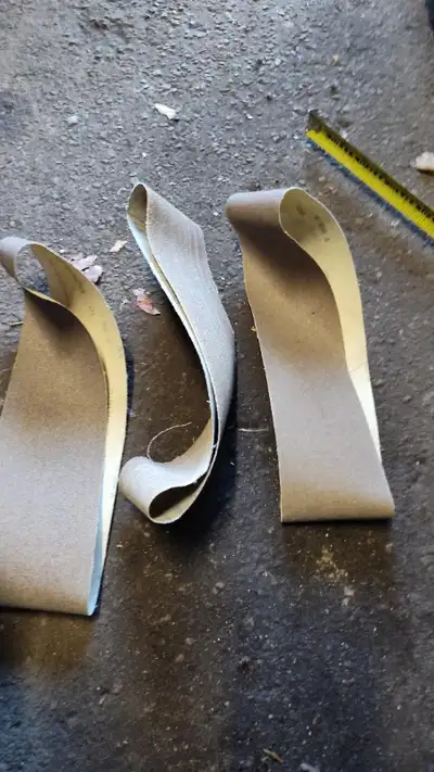 3 by 24 sanding belts, View more