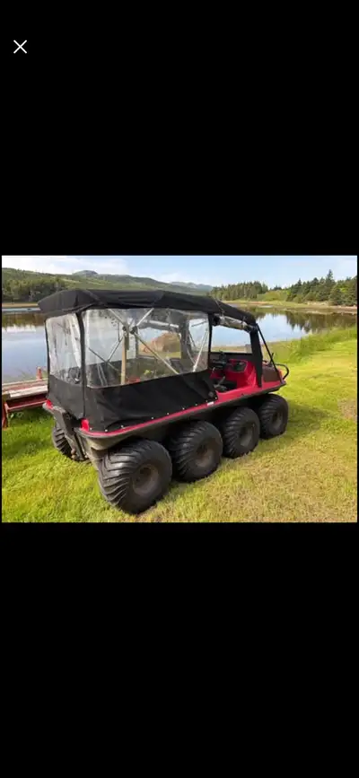 2014 HD Argo with only 2900 kms and three hundred hours. Senior owned and well maintained. Canopy an...