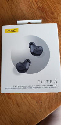 60. Bnib Jabra elite 3 headset