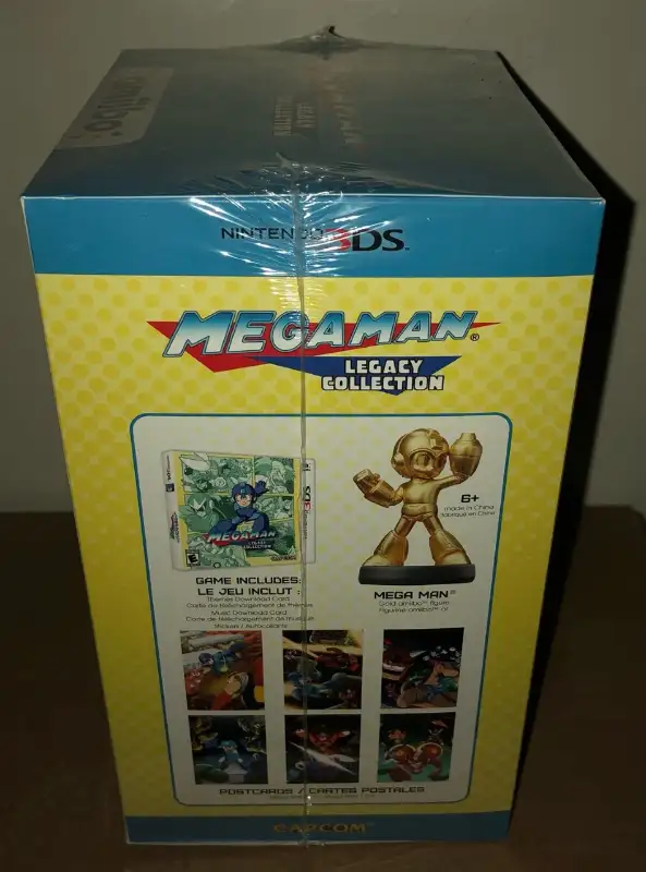 Mega Man Legacy Collection with Gold Amiibo (3DS, NA Version) in Arts & Collectibles in Calgary - Image 4