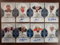 2011-12 Artifacts Auto Lot.  8 Cards