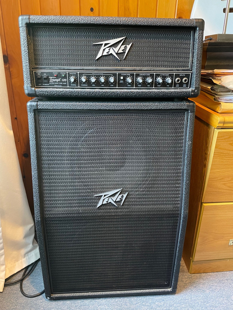Peavey Triumph 120 Amp/212 MC Cab Amps & Pedals Bedford Kijiji