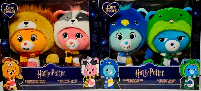 Harry Potter Care Bears Gryffindor Hufflepuff, View more