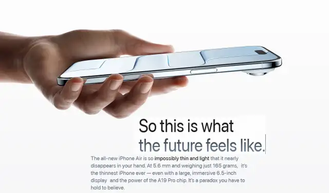 Iphone 17 Air 256Gb 12Gb RAM 48MP BatH 100% Cycle Count 15 120Hz in Cell Phones in Winnipeg - Image 8