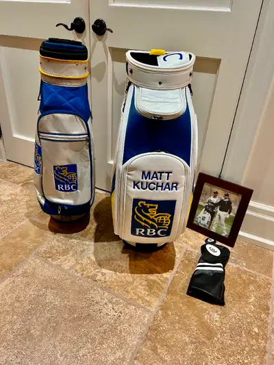 RBC OPEN GOLF TOUR BAG & PIC  / HAT AUTO - MATT KUCHAR, View more
