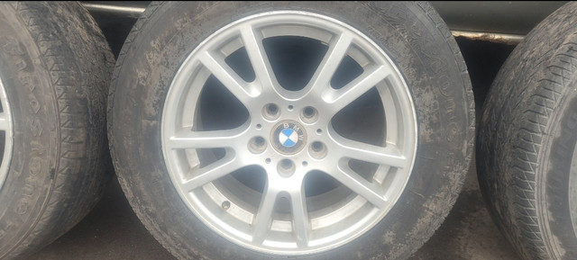 BMW X3 rims and tires 17x8+46mm  in Tires & Rims in Hamilton - Image 3