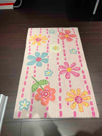 Pink Flower Rug for Sale
