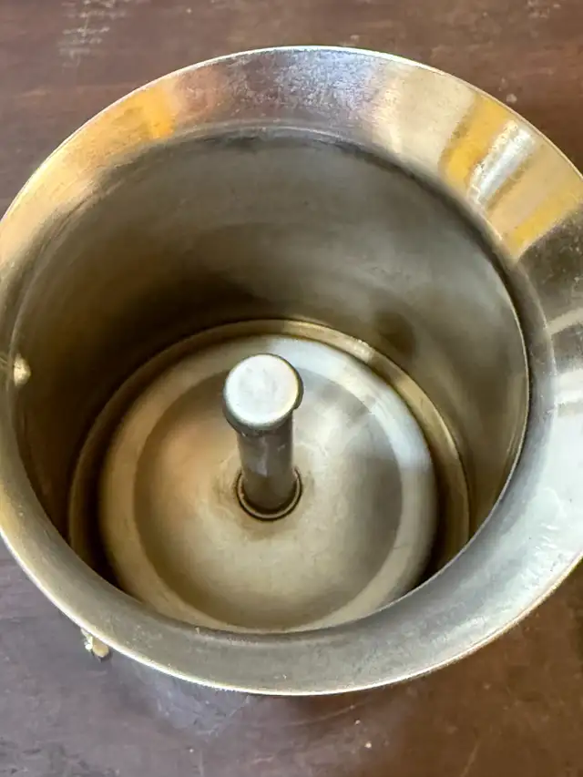 Vintage Cook O Matic-Stovetop Espresso Coffee Pot 2-3 Cup INOX I in Arts & Collectibles in Oshawa / Durham Region - Image 6