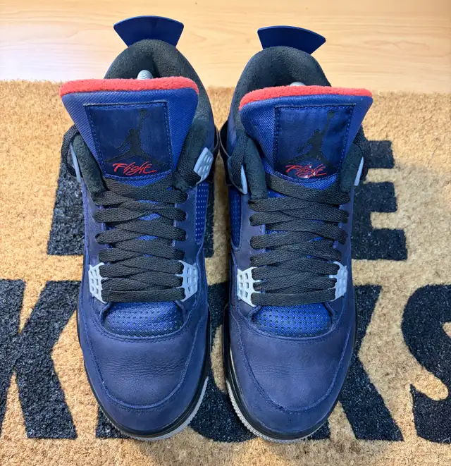 Nike Jordan 4 Retro Winterized Loyal Blue - Size 9.5 in Men's Shoes in City of Toronto - Image 3