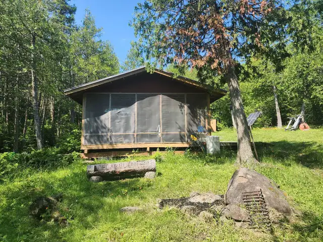 Off the Grid Cottage for Sale - Water Access on Cheeseman Lake