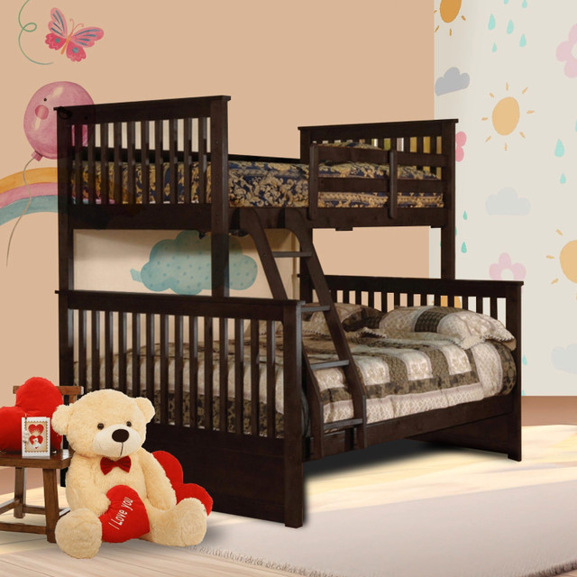 Brand New Real wood bunk bed Single / Twin in Sale in Beds & Mattresses in Brockville