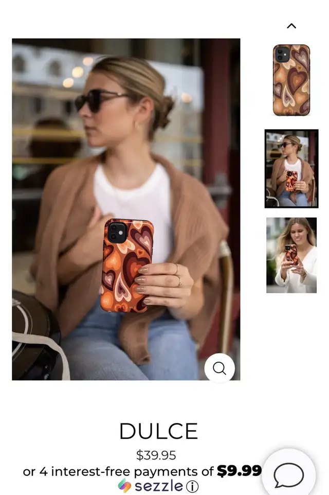 KaseMe “Dulce” Case For iPhone 12 Pro in Cell Phone Accessories in Kitchener / Waterloo - Image 7