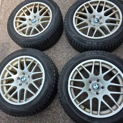 selling four 18 inch Nexen winter tires with alloy rims for $450. tires have no path or any repair....