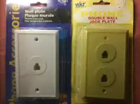 New Volt Master-Phone Double Wall Jack Plate