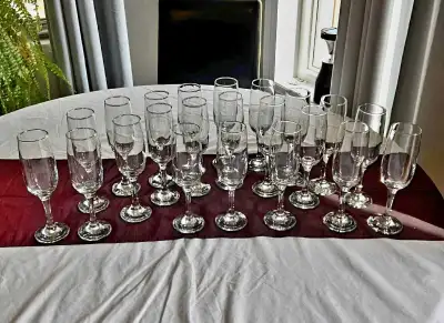 Glass Champagne Flutes , View more