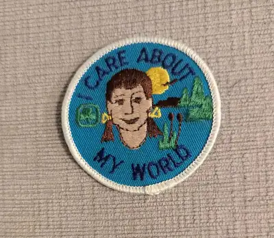 Girl Guides of Canada - I Care About My World Patch, View more