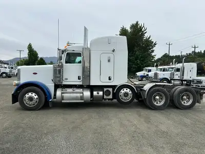 2020 Peterbilt 389 /Drop axle in good condition, X15 Cummins-565 HP -2050 Torque, 18 Speed Ultrashif...