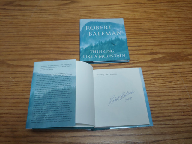 Thinking Like A Mountain-Signed -Robert Bateman Book in Arts & Collectibles in Oshawa / Durham Region
