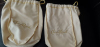MULTIPLE CROWN ROYAL BAGS FOR SALE-CROWN ROYAL PLASTIC AROUND