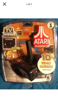 ATARI Classic 10-in-1 TV Games Plug And Play Jakks Pacific 2002