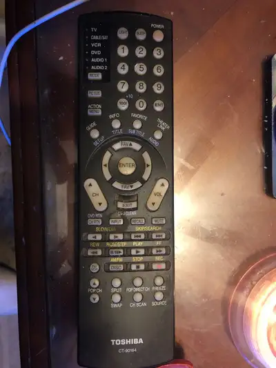 Toshiba TV Remote, View more