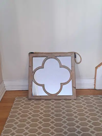 Mirror rustic wood mirror home décor country farmhouse wall, View more
