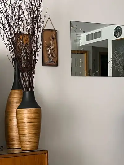 Tall Vase with twigs, View more