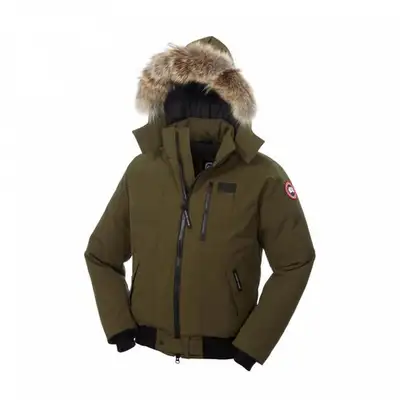 Selling my used mens Canada Goose jacket, bomber style jacket. I have no desire for designer brand j...