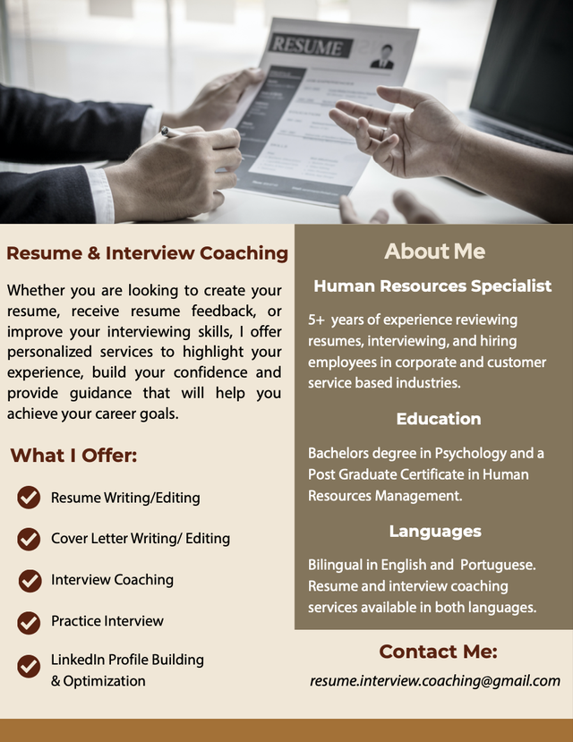 Job Interview Coaching & Practice439247630312427520
