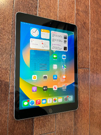 iPad 6th Gen LTE Cellular 32GB Grey pristine condition $220