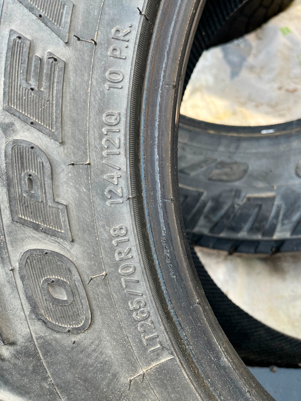 Used truck tires for sale in Tires & Rims in Comox / Courtenay / Cumberland - Image 2