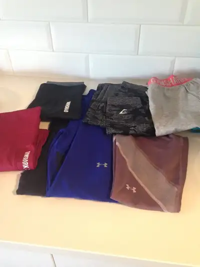 gym shark size med, under armour sz small $5 each, View more