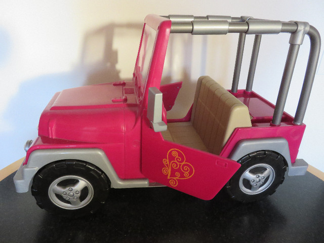 18” Doll - Journey Girl Jeep for 18 inch Doll in Toys & Games in Edmonton - Image 2