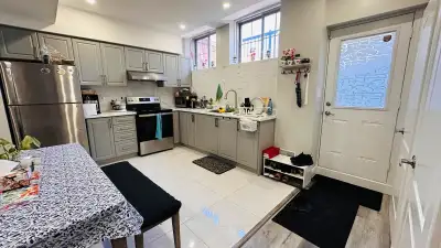 Walkout basement apartment. 1 car parking (2 could be offer). Walking distance to all schools and cl...