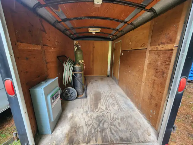 10'x6'x6' Enclosed Aluminum Motorcycle ATV Moving Cargo Trailer in Other in Windsor Region - Image 4