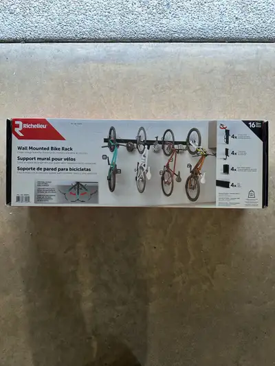 Wall Mounted Bike Rack - BRAND NEW, View more