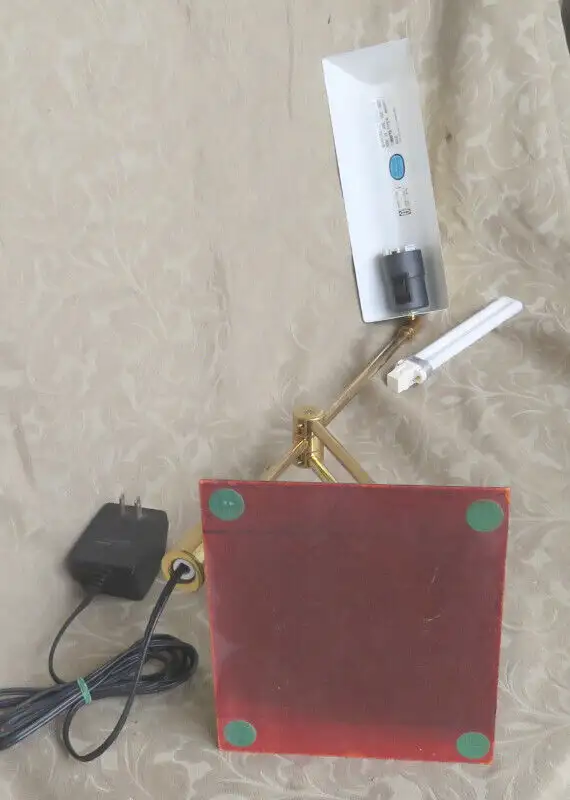 1970'S IKEA SWEDEN ADJUSTABLE TABLE DESK BRASS LAMP DENMARK in Arts & Collectibles in City of Toronto - Image 8