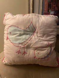 Large accent pillow for children’s room or reading nook 