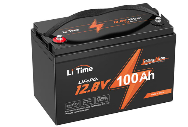 TM LiFePO4 Battery LiTime 12V 100Ah , Low-Temp Protection (NEW) in General Electronics in City of Toronto