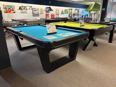 Table de billard 8 pieds avec ardoise 8 foot slate pool table. Palason offre nombreux modèles de tab...