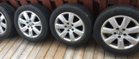 215-55R16 PURECONTI TIRES ON VW ALU-WHEELS